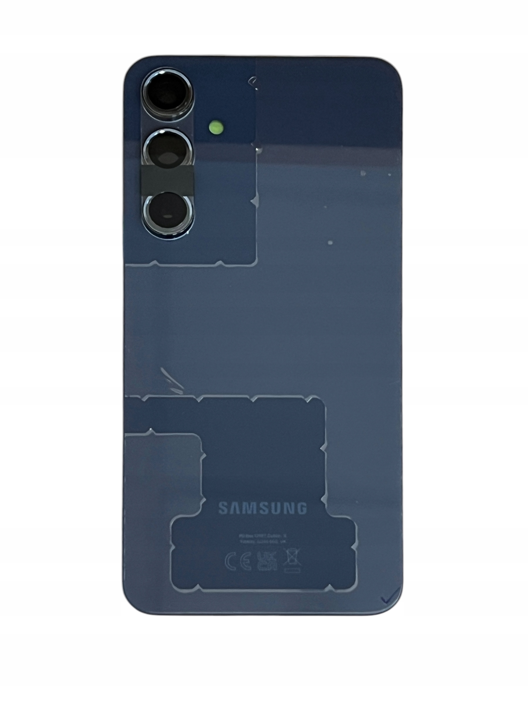 Oryginalna Klapka Samsung Galaxy A55 A556 Czarna Service Pack uszczelka
