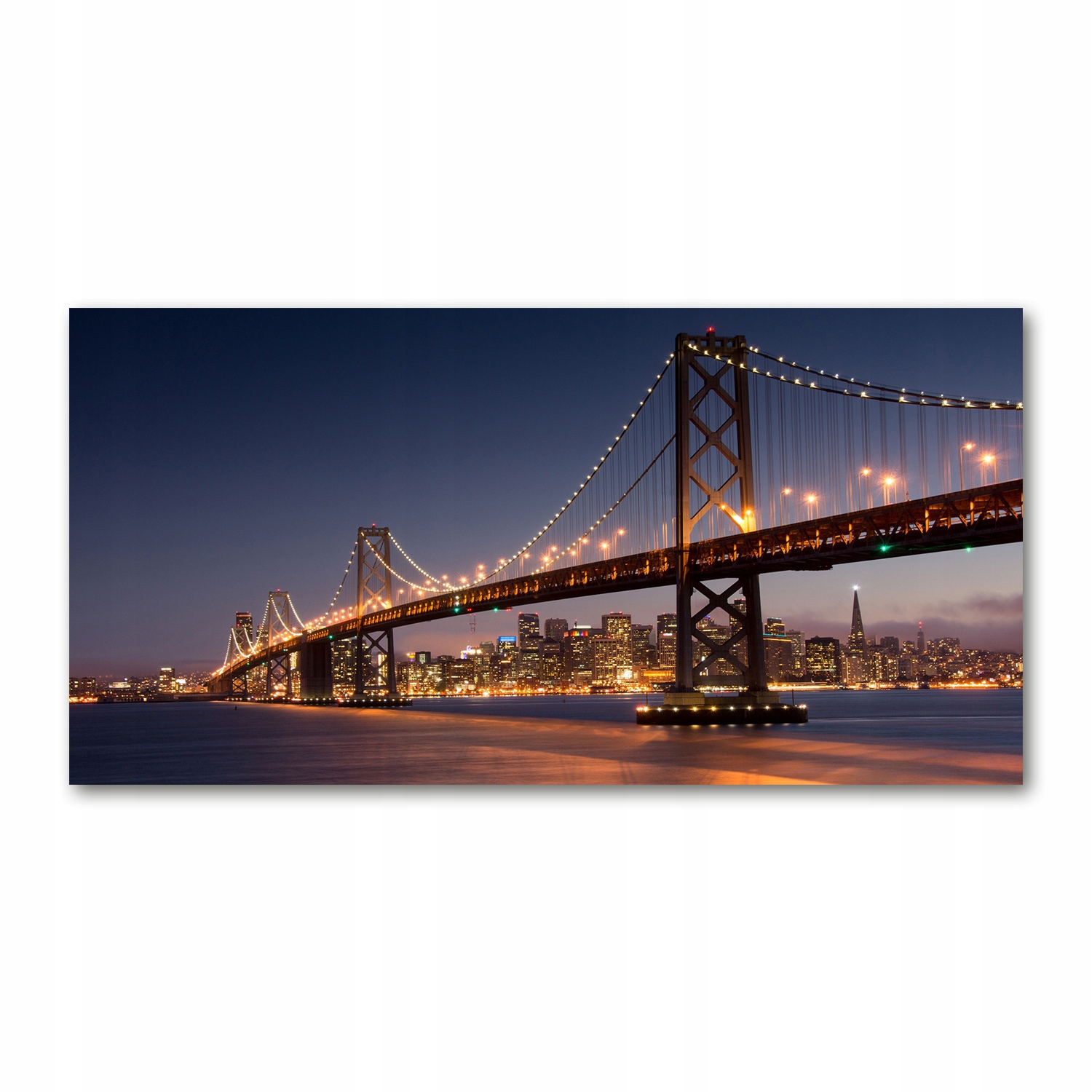 Fotoobraz sklo akryl Most San Francisco 120x60 cm