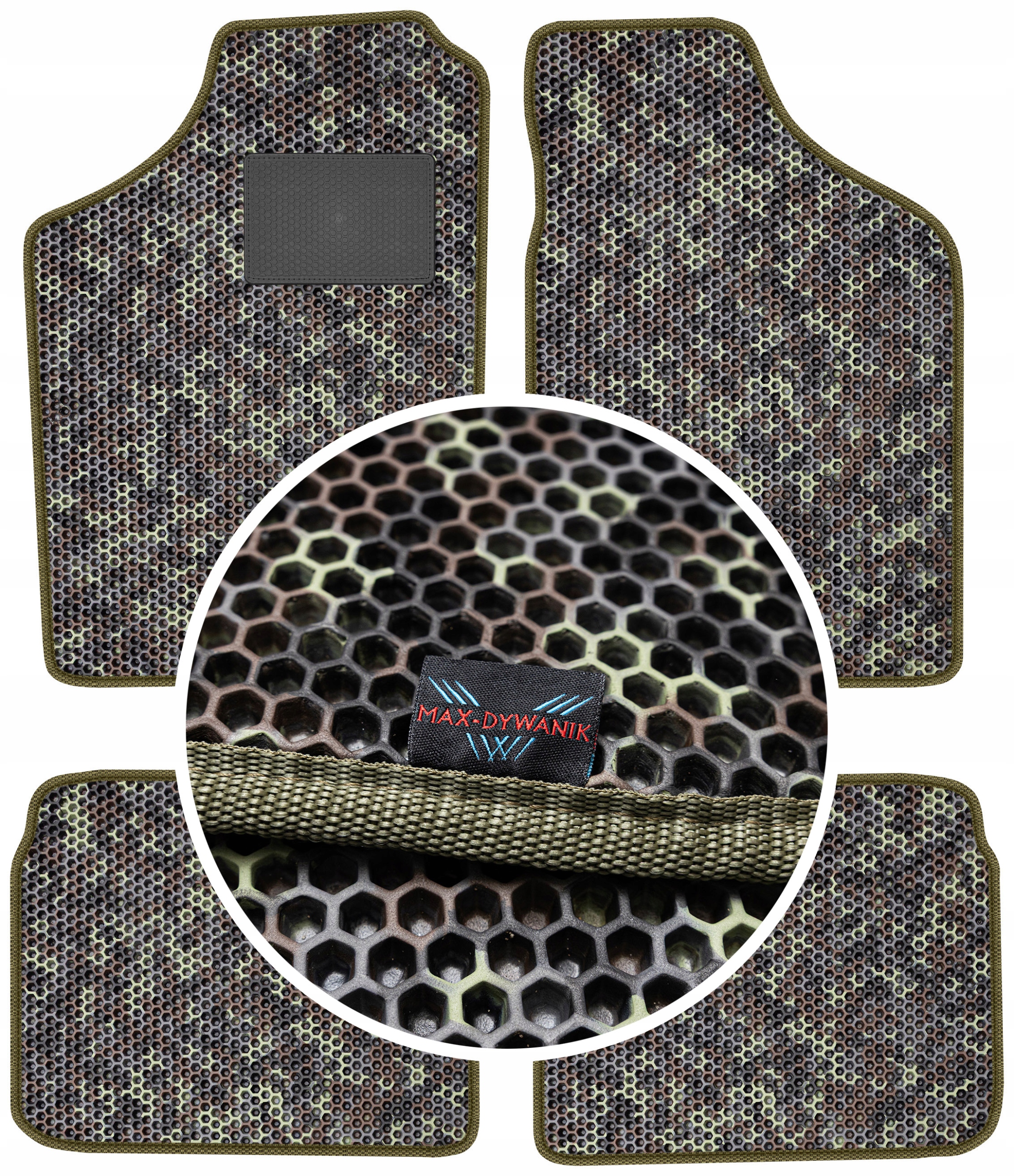 Volkswagen Polo II 1988-1994 Gumové rohože Eva Moro