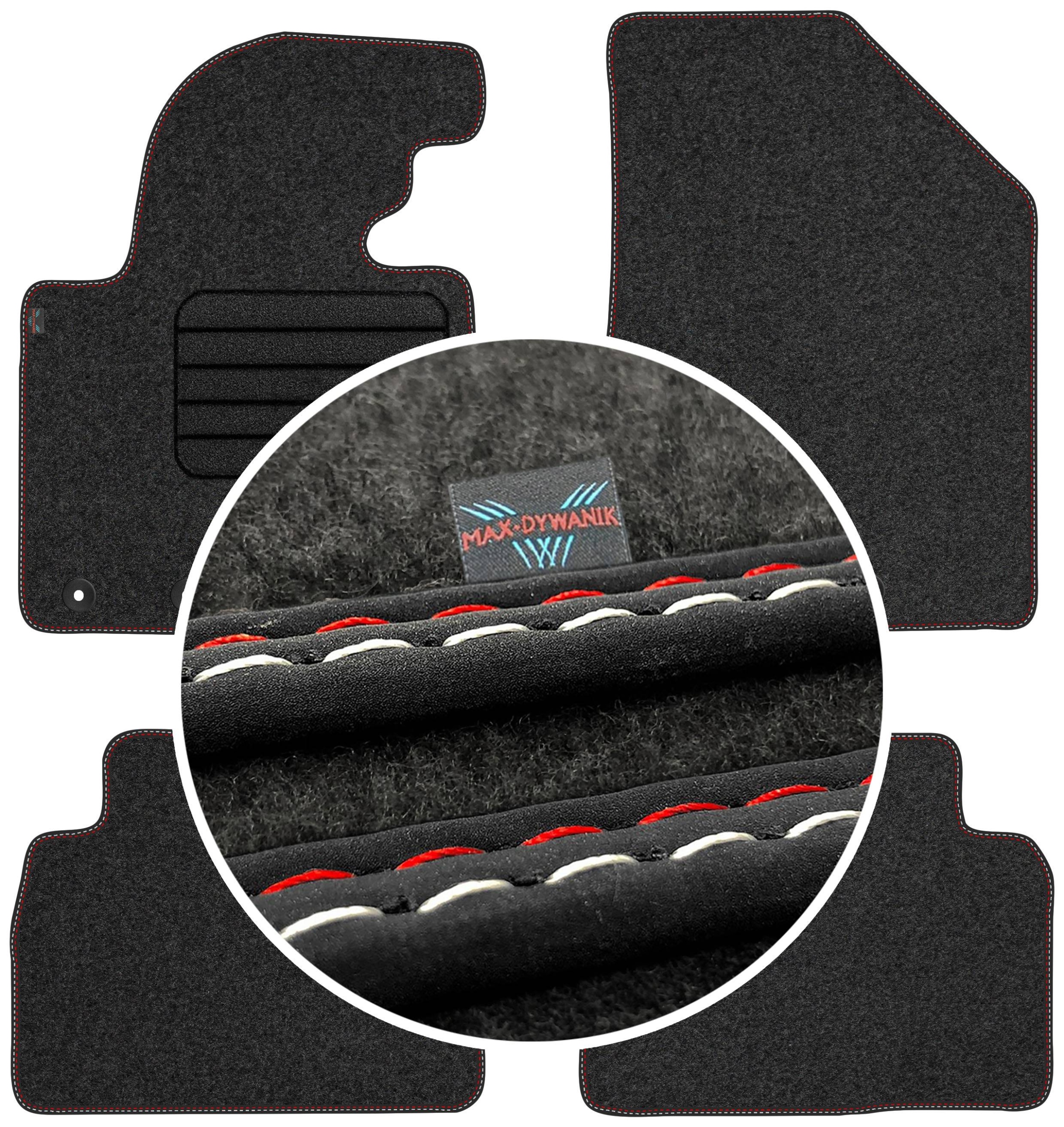 

Kia Sportage III 2010-2015 Wycieraczki welurowe