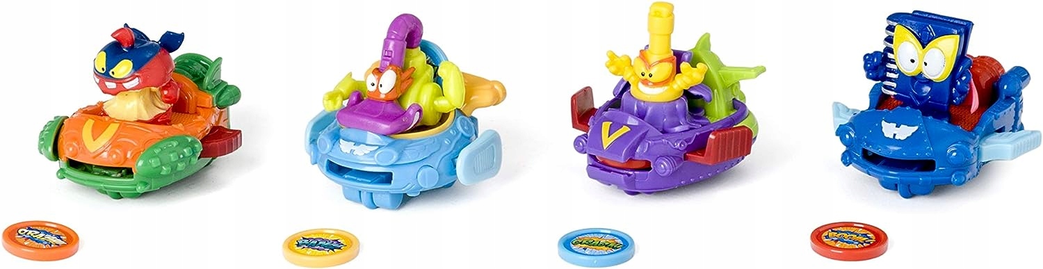 SUPER ZINGS POJAZD SERIA 4 FIGURKA + BLASTER JET EAN (GTIN) 8431618009383