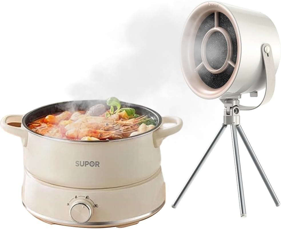 Przenośny okap stołowy, przenośny okap na blat do grilla kampera wentylator