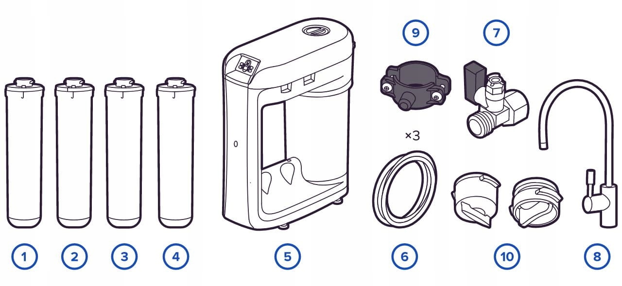 Aquaphor RO206S HoReCa (RO-203) wydajny filtr wody Kod producenta 10310024
