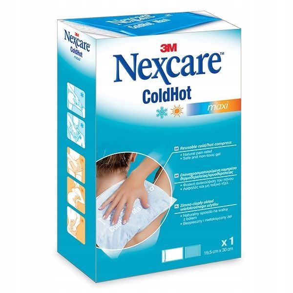 

Nexcare Coldhot rozmiar Maxi, 30 x 19,5 cm 1 sztuk