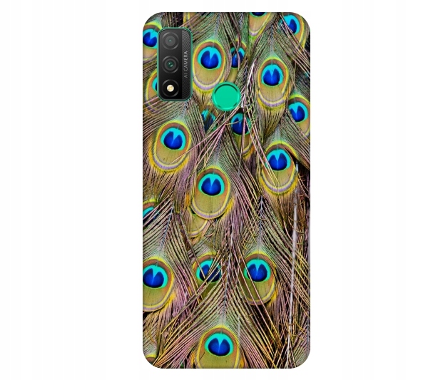 

Etui na telefon Huawei P Smart 2020 Pawie pióra