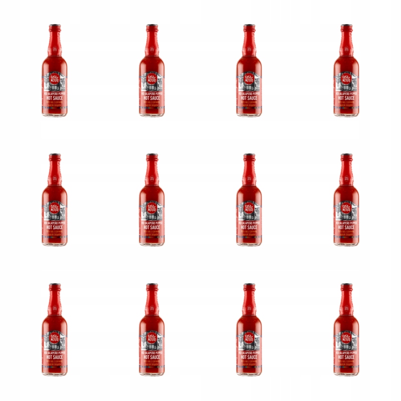 Casa del Sur sos czerwone jalapeno 100g X12