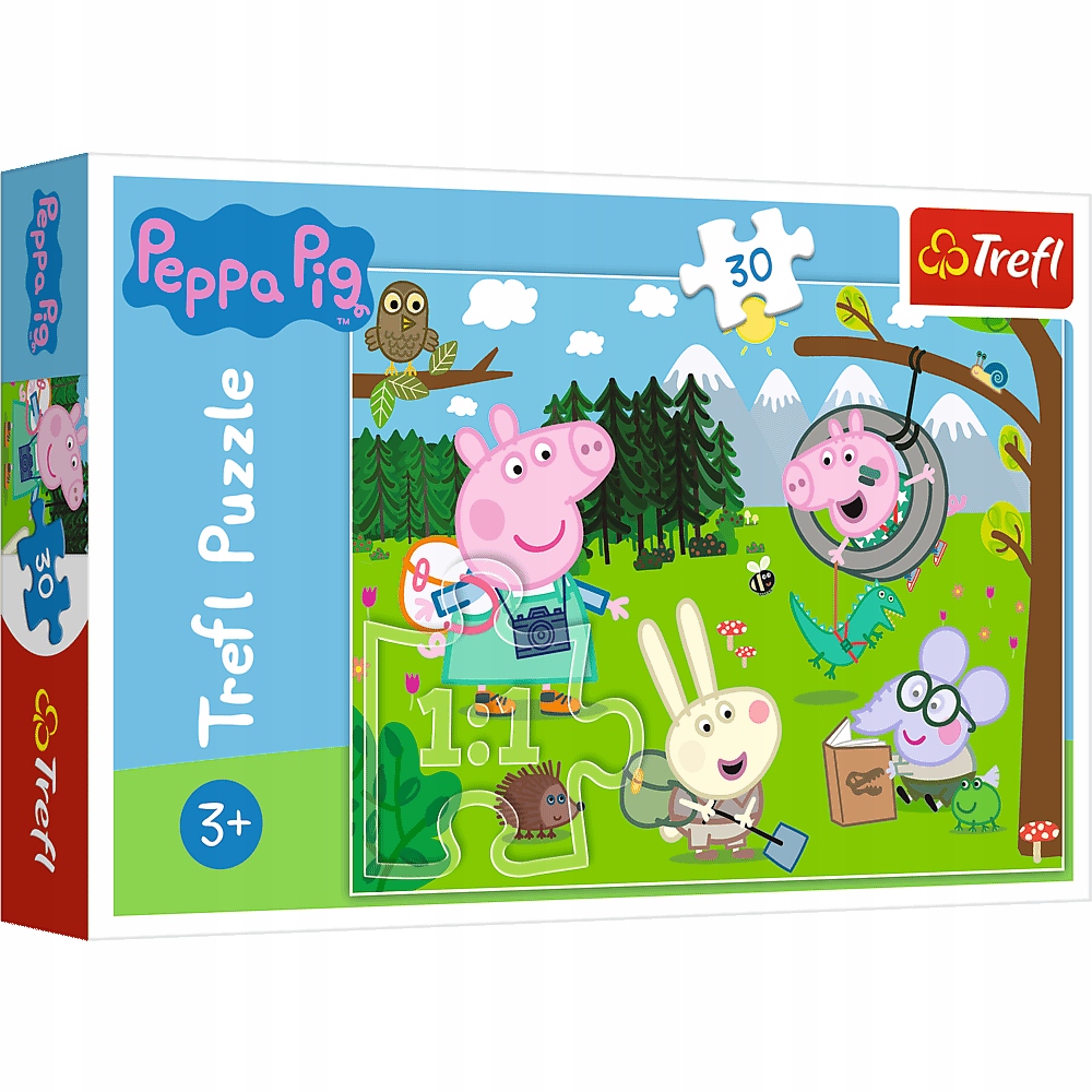 

Trefl 18245 Puzzle 30 Świnka Peppa Leśna Wyprawa