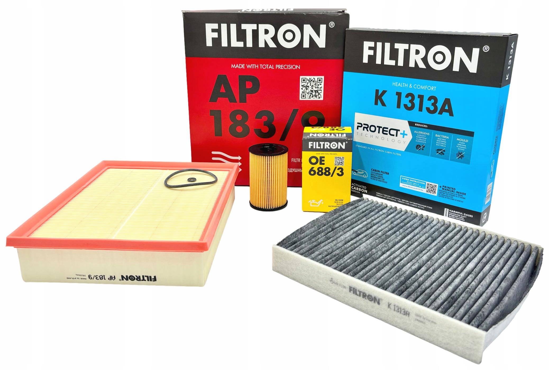 Filtron Sada Filtrů Skoda Rapid 2015-2019 1.6 Tdi 116 Km Diesel Cxma