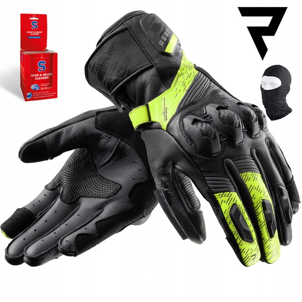 Motocyklové Rukavice Rebelhorn Viper Športové Mestské Kožené Darček