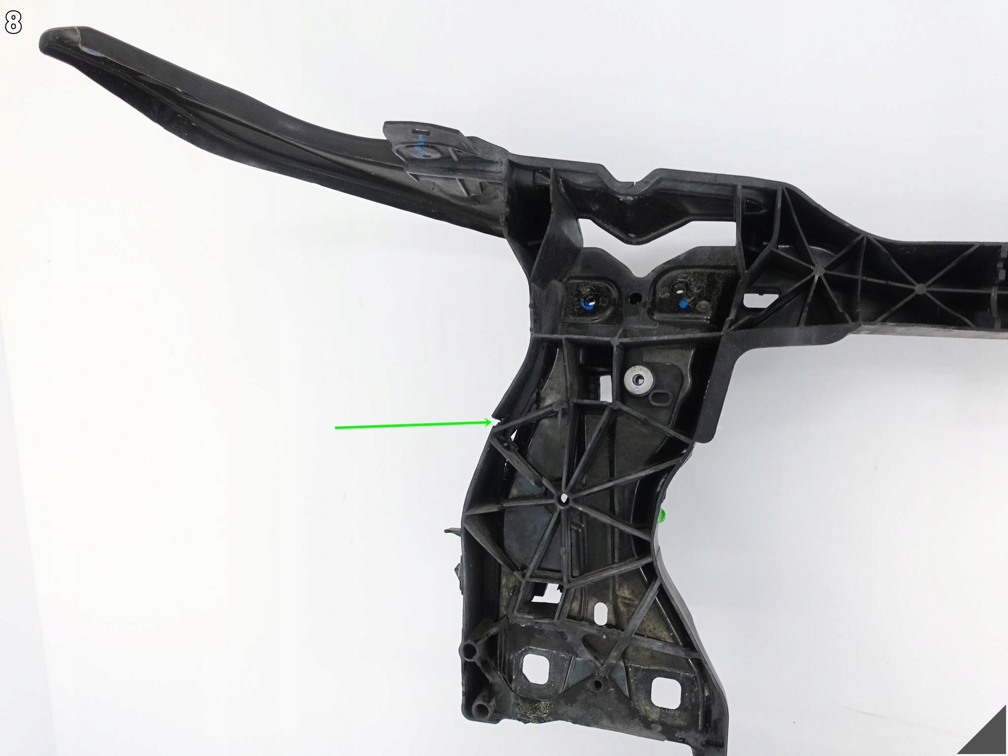 AUDI Q5 II 80A FY LIFT 17-25 pillar console frame support panel for radiators