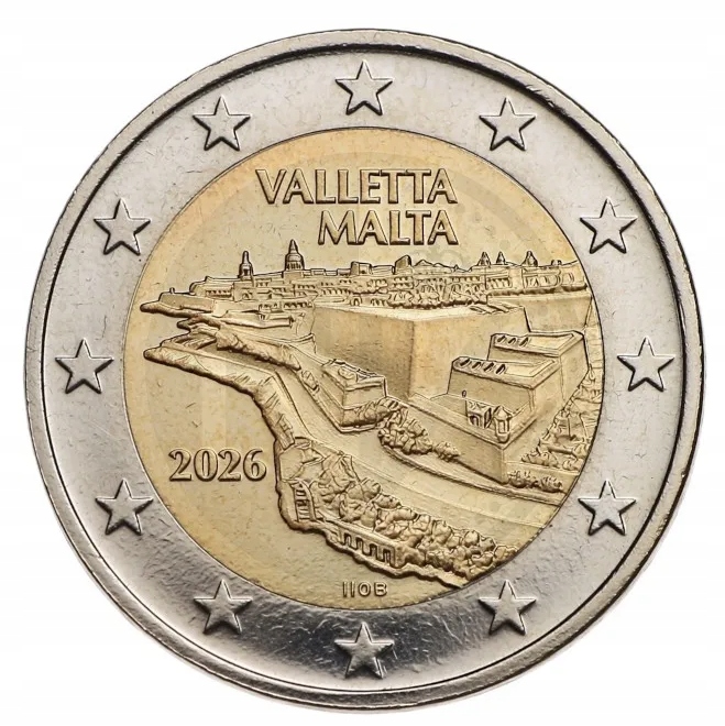 Malta 2 euro 2026 - Valletta