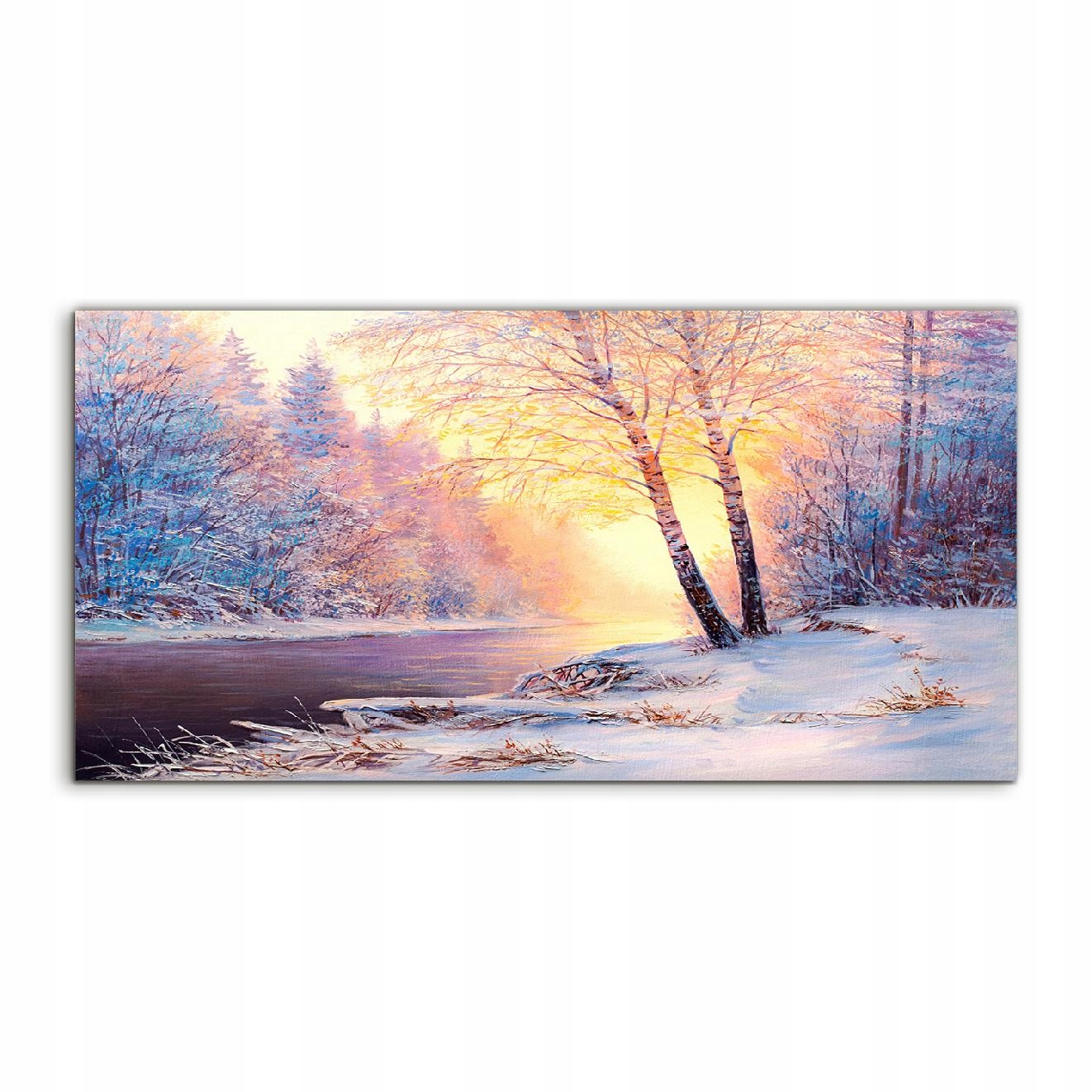 Fotoobraz 140x70 moderná krajina Svätá rieka