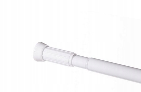 DRĄŻEK ROZPOROWY PRYSZNICOWY STAL TELESKOP KARNISZ Kolor biały