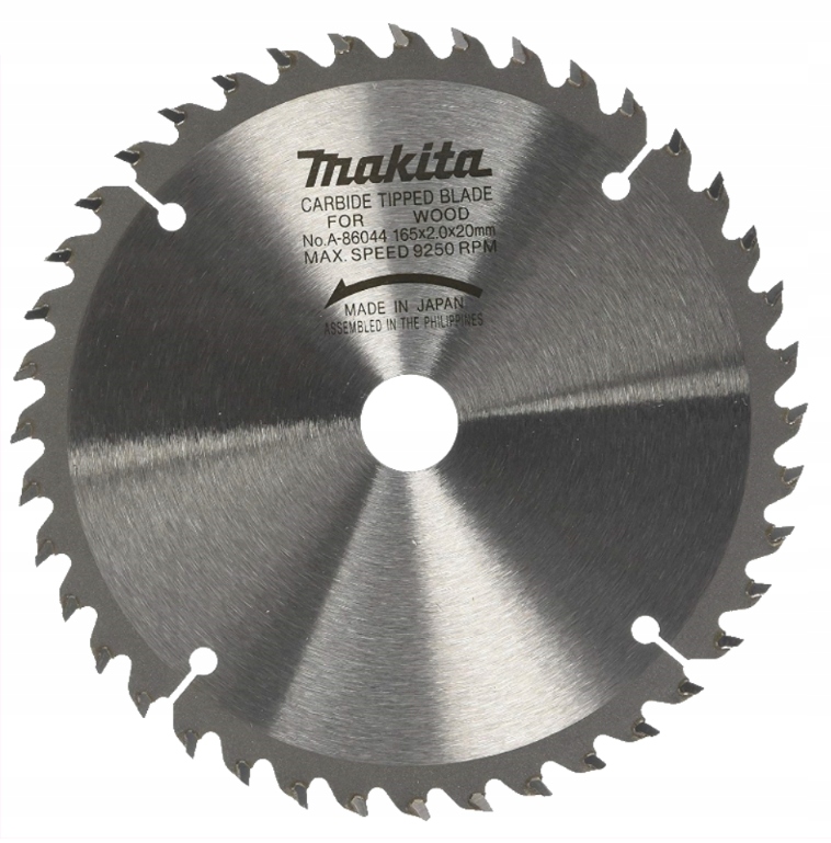 

Makita Tarcza Tnąca Do Drewna 165x20mm 40Z