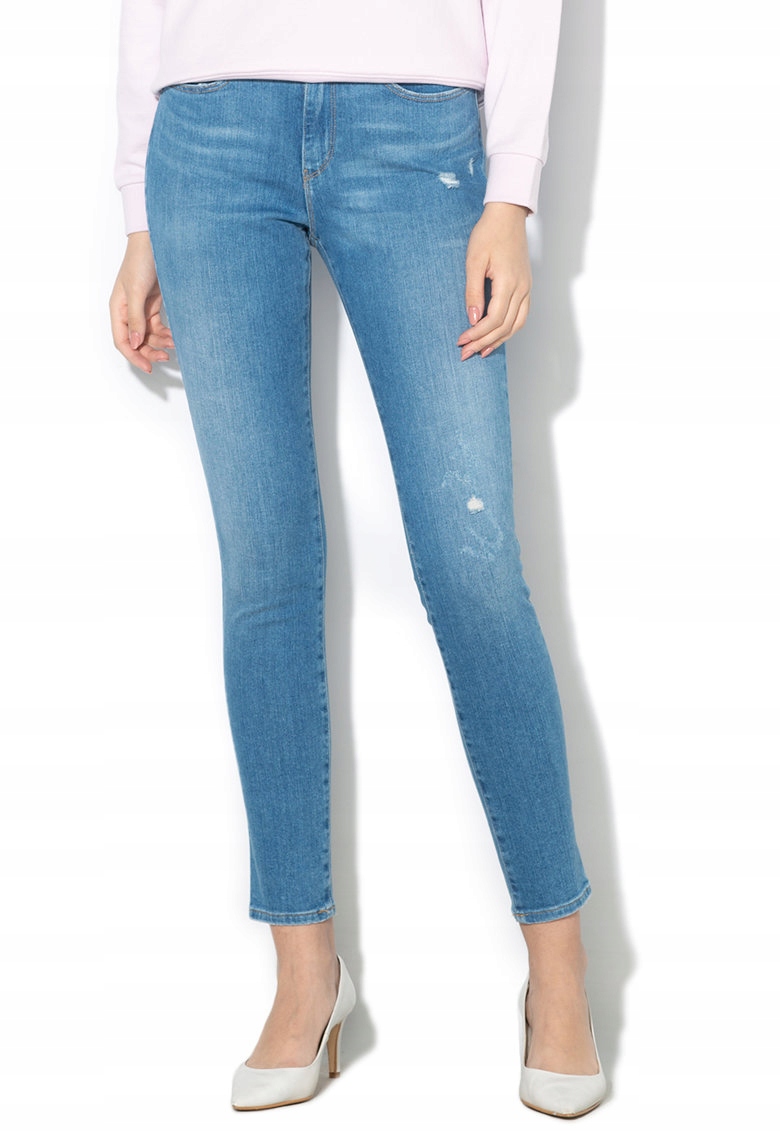 

Wrangler High Skinny Damskie Spodnie Jeans W28 L32