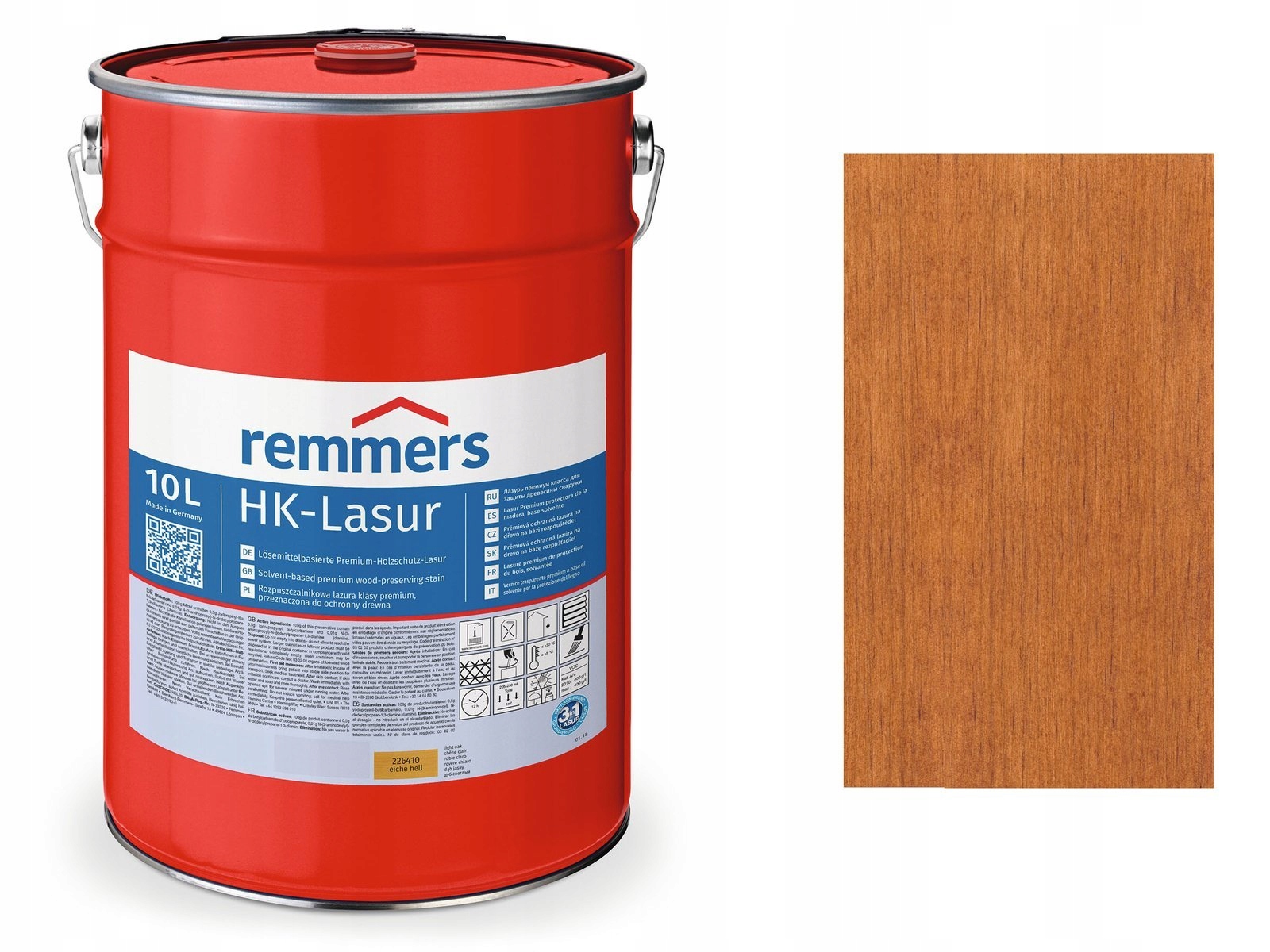 Remmers HK-Lasur impregnat do drewna 10 L Teak