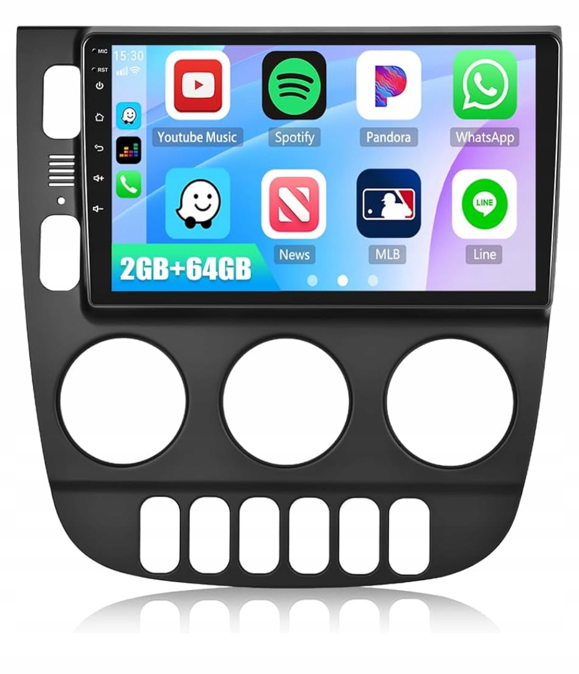 Autorádio pro Mercedes W163 ML320 ML350 ML500 Android CarPlay 2-Din