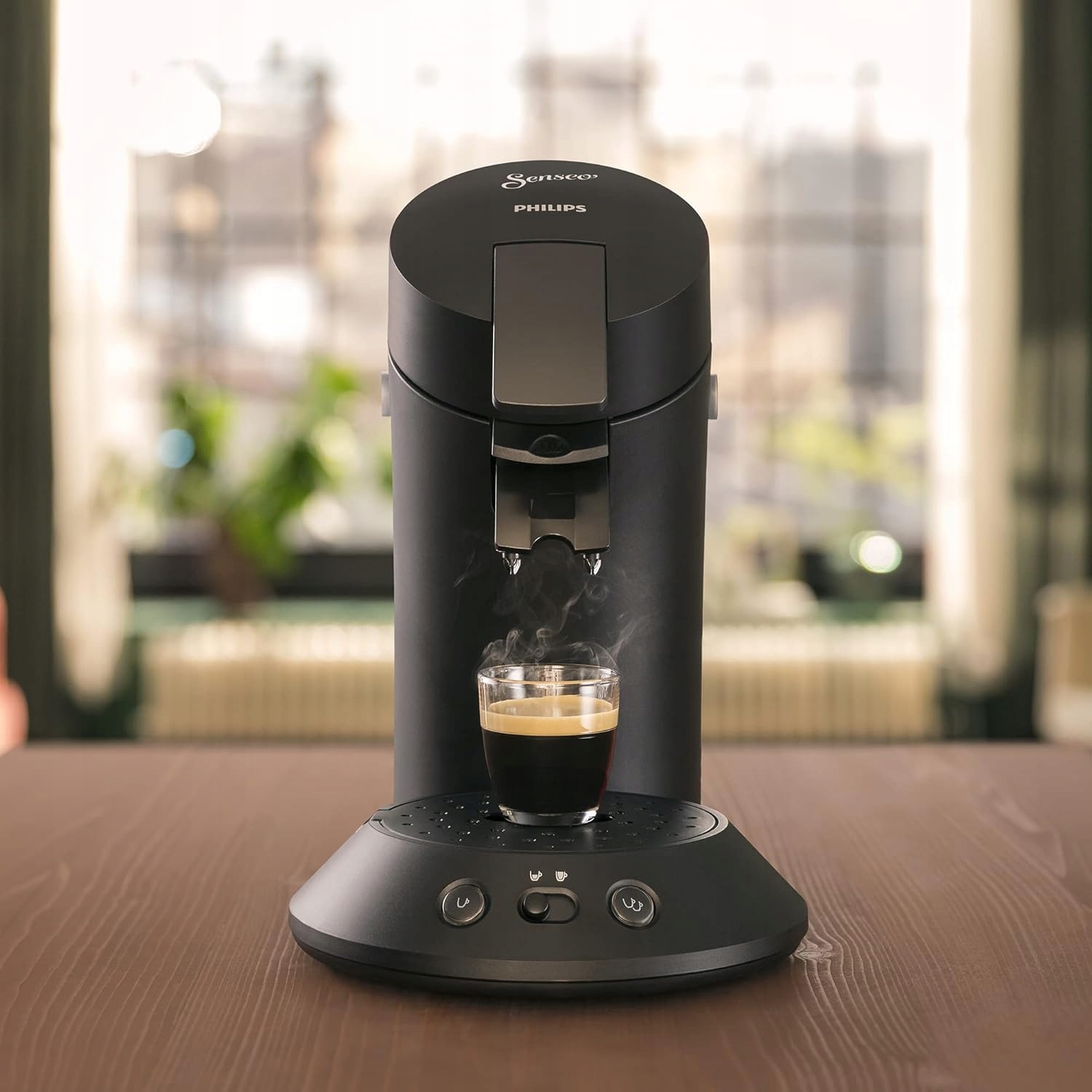 PHILIPS Senseo Ekspres Do Kawy Na Saszetki Wybór Mocy Ekologiczny 0,7L — miniatura 4