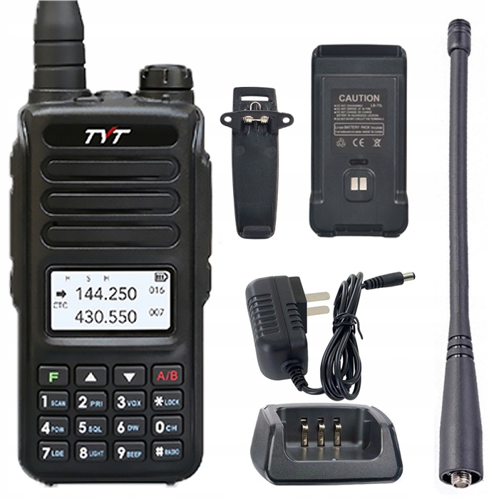 Tyt TH-UV98 10W Vysílačka radiotelefon Walkie Talkie Pmr Vhf Uhf