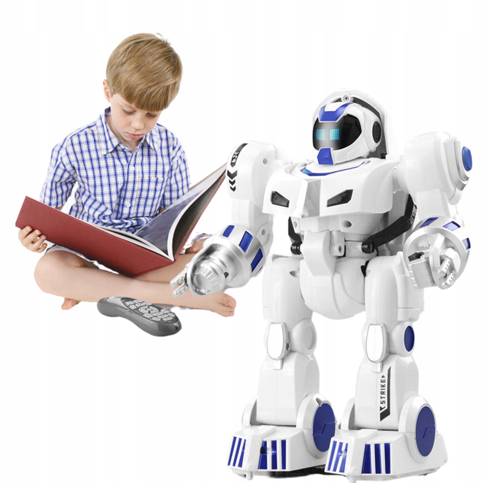 ROBOT INTERAKTYWNY ZDALNIE STEROWANY TAŃCZY PILOT Certyfikaty, opinie, atesty CE EN 71