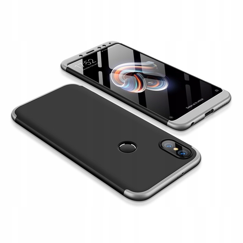 

Etui Do Xiaomi Redmi Note 5 d.cam /5 Pro czar-sreb