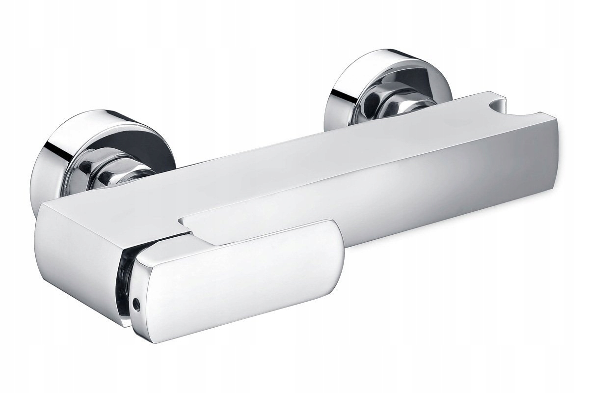 Sprchová batéria Pride z chrómovanej mosadze, šírka 240 mm