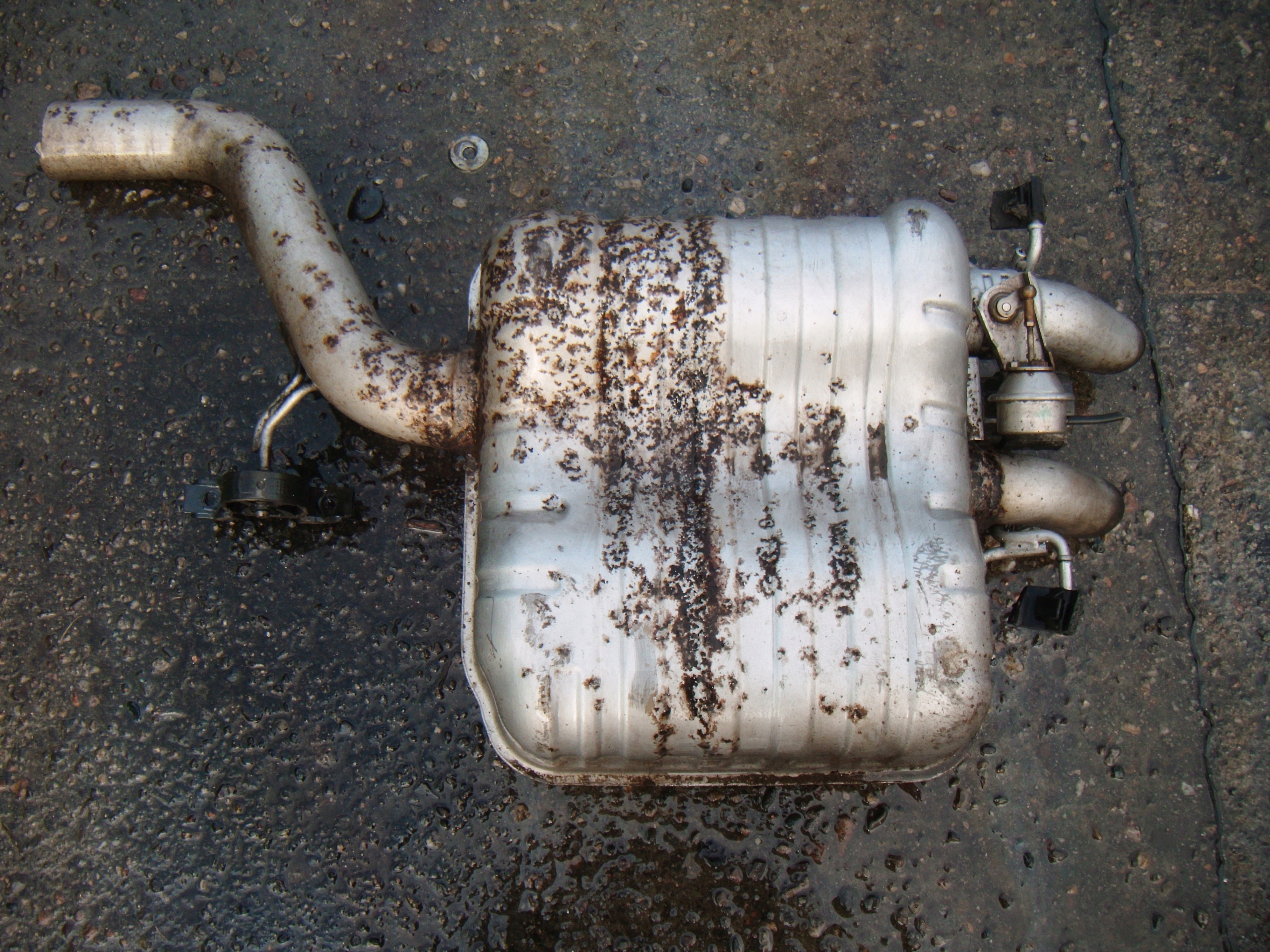 BMW 7 IV E65 3.0D LIFT 05-08 TŁUMIK KOŃCOWY