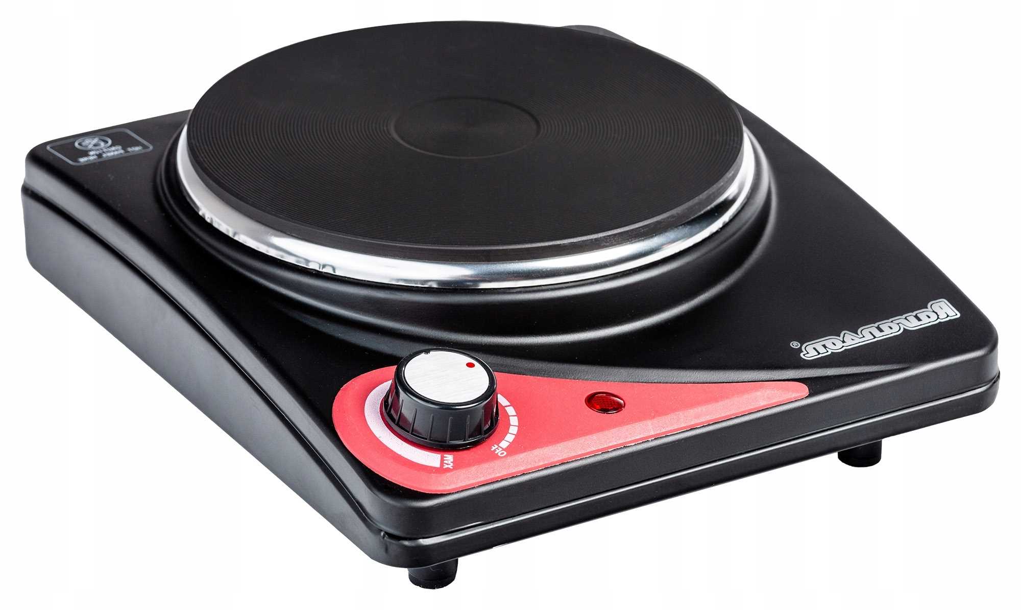 Kuchenka Elektryczna 1-PALNIKOWA Ravanson HP-7010B Wolnostojąca Biała