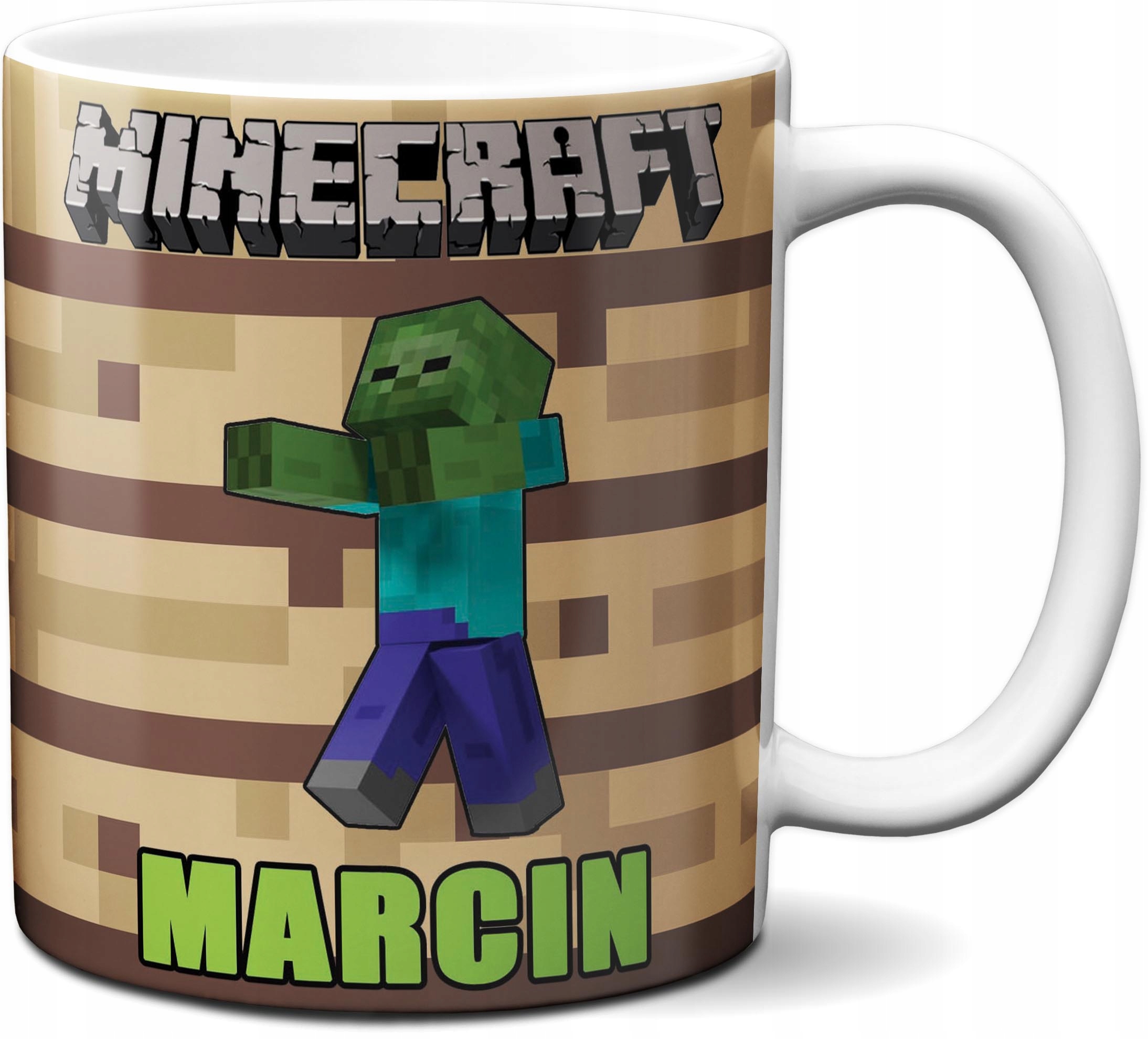 

Kubek Minecraft Dla Dziecka Prezent Upominek+imię