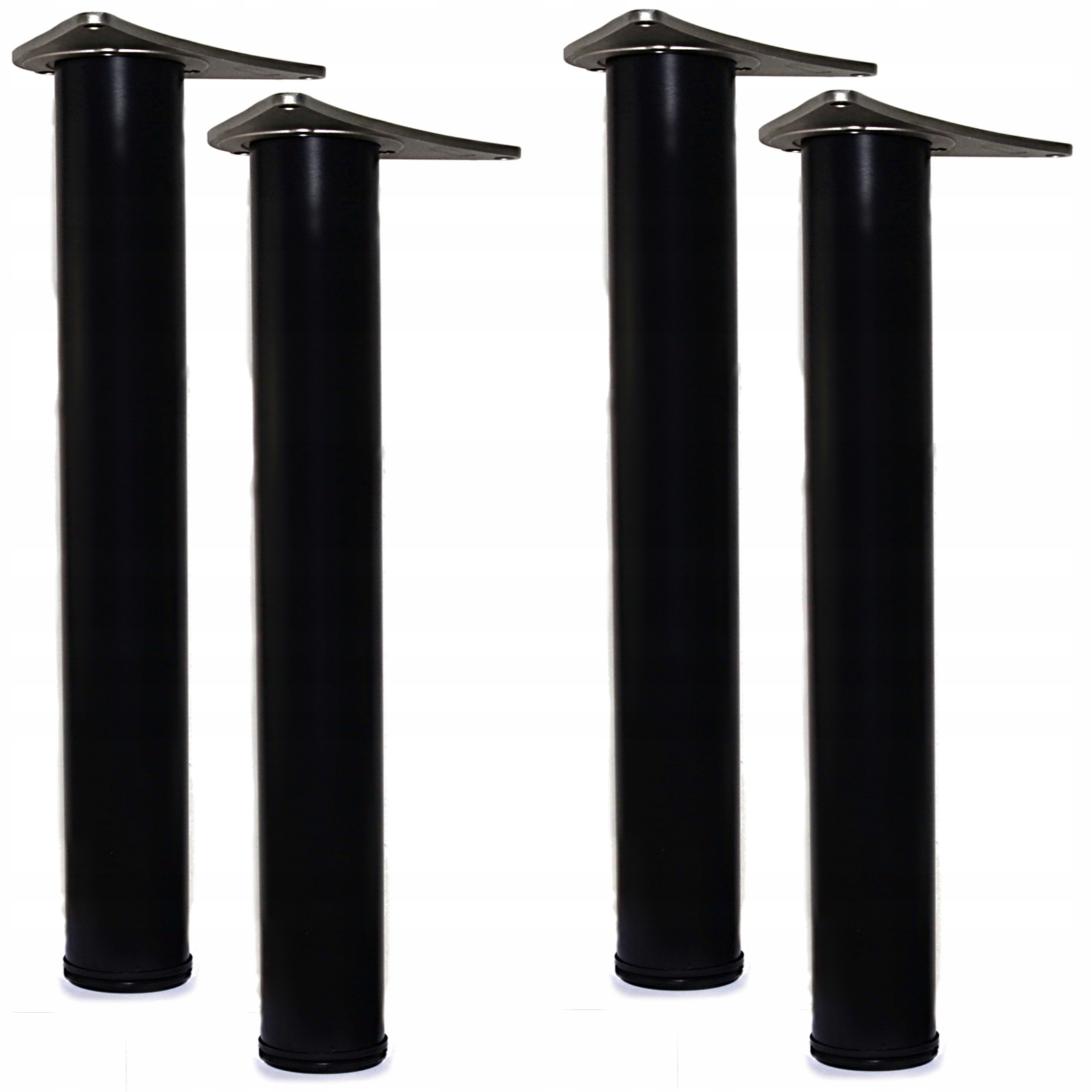 

4x Nogi Do Stołu Biurka Regulacja 710mm Czarny