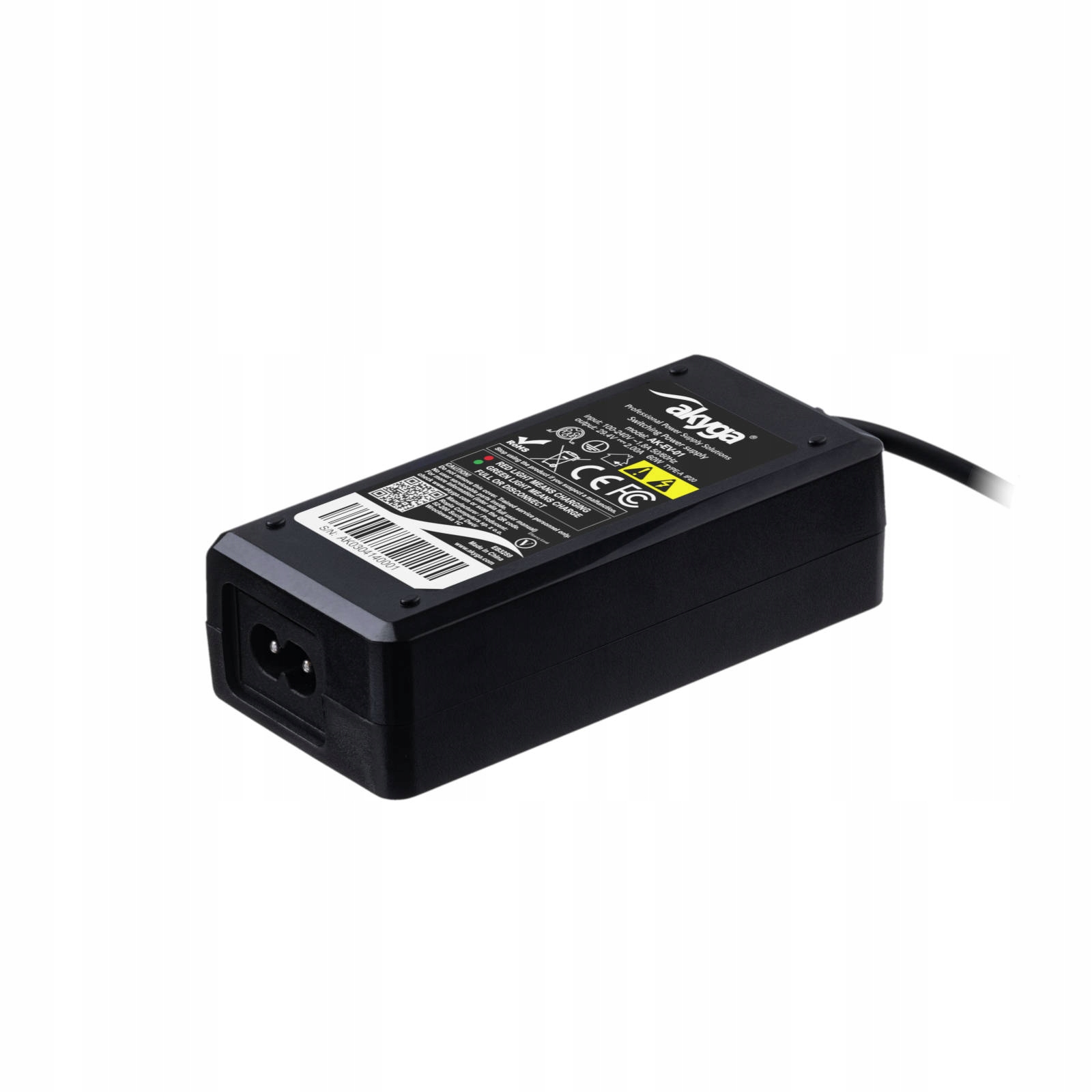 Ładowarka rower elektryczny Akyga AK-EV-01 29.4V Wysokość 3.2 cm