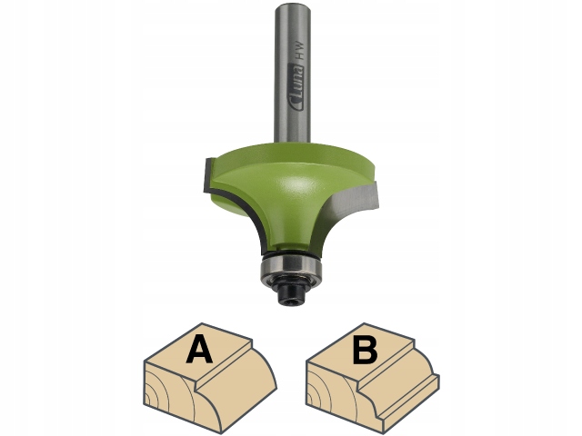 

Frez zaokrąglający 18mm R2,4 Luna z łożyskiem