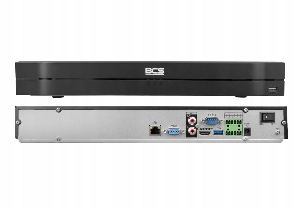 Ip rekordér BCS-L-NVR3202-A-4K 32 kanálov, až 32 Mpx, 2xHDD Bcs Line