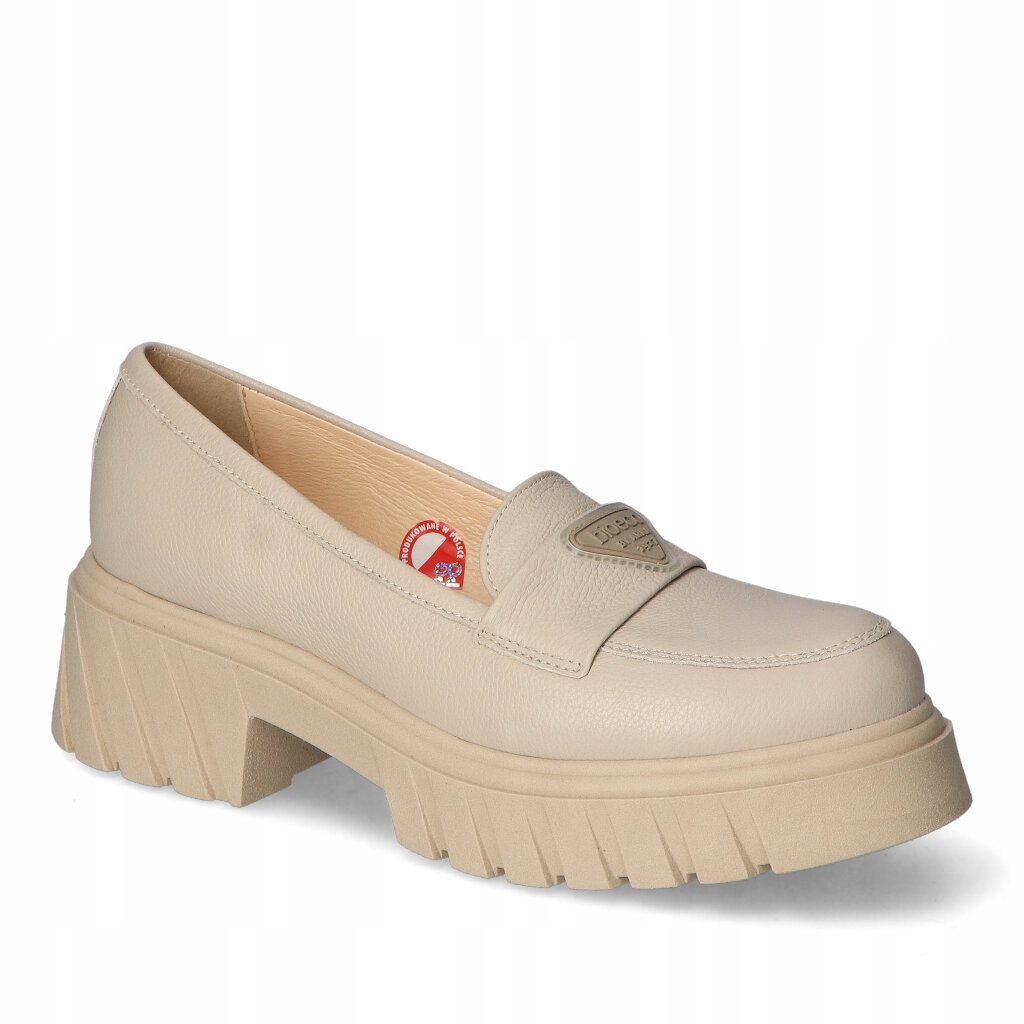 Mokasíny Arka BI6677/2301 Béžová lico 36