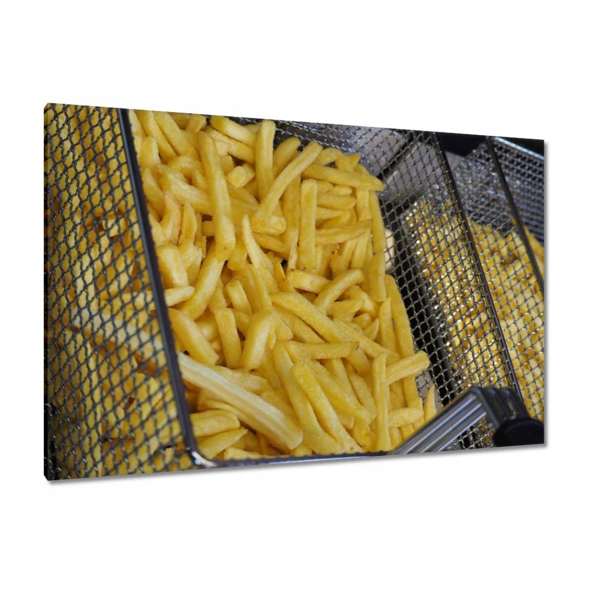 Obrazy 120x80 Fritézy Fritéza Olej