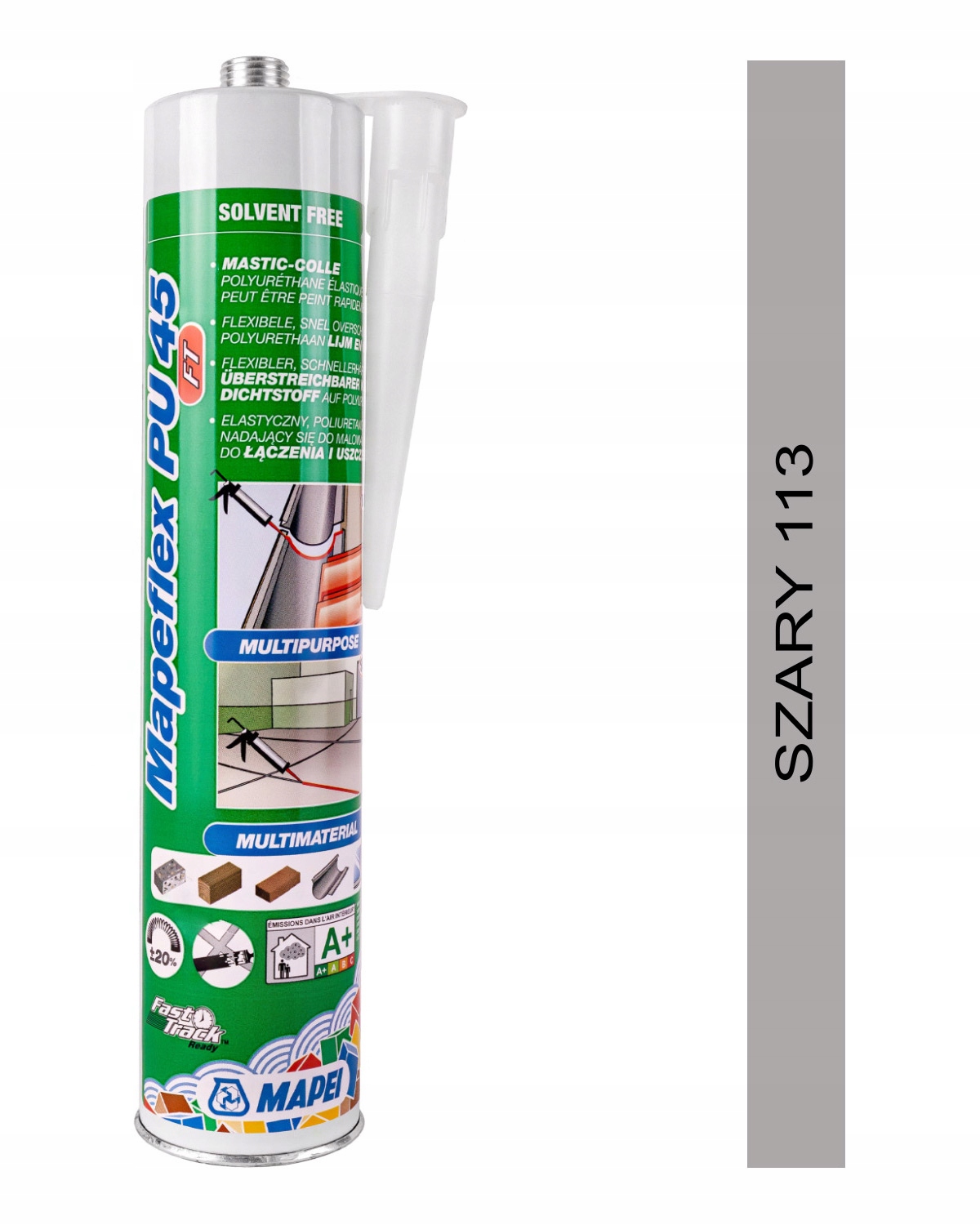 

Uszczelniacz Mapei Mapeflex PU45 Ft 113 szary
