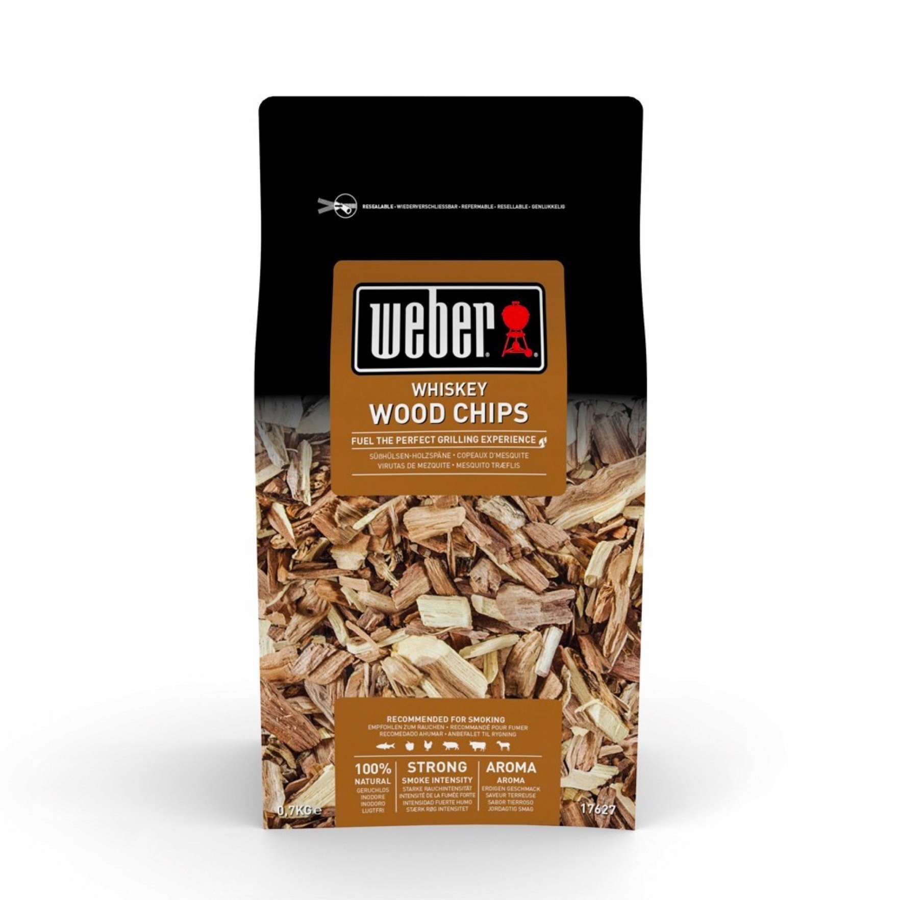 DREWIENKA DO WĘDZENIA WHISKEY - 700g. WEBER