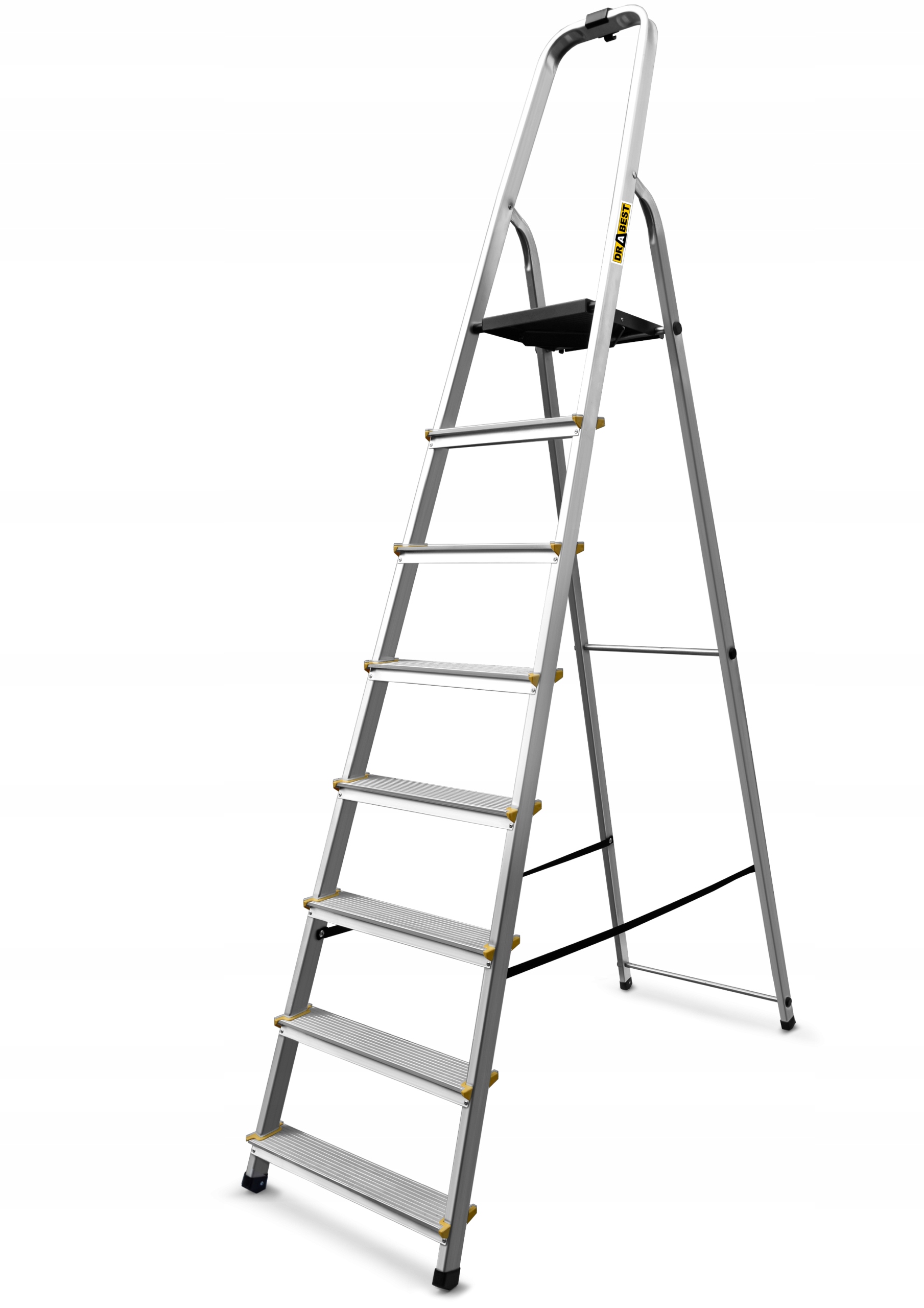 

Drabina aluminiowa 8 stopni wytrzymałość 150 kg