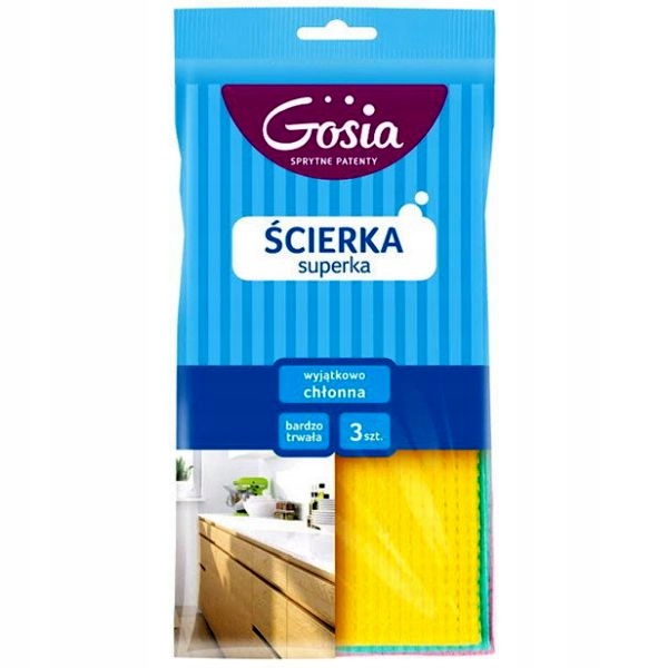 

Gosia Ścierka kuchenna superka 300mm/600mm 3szt