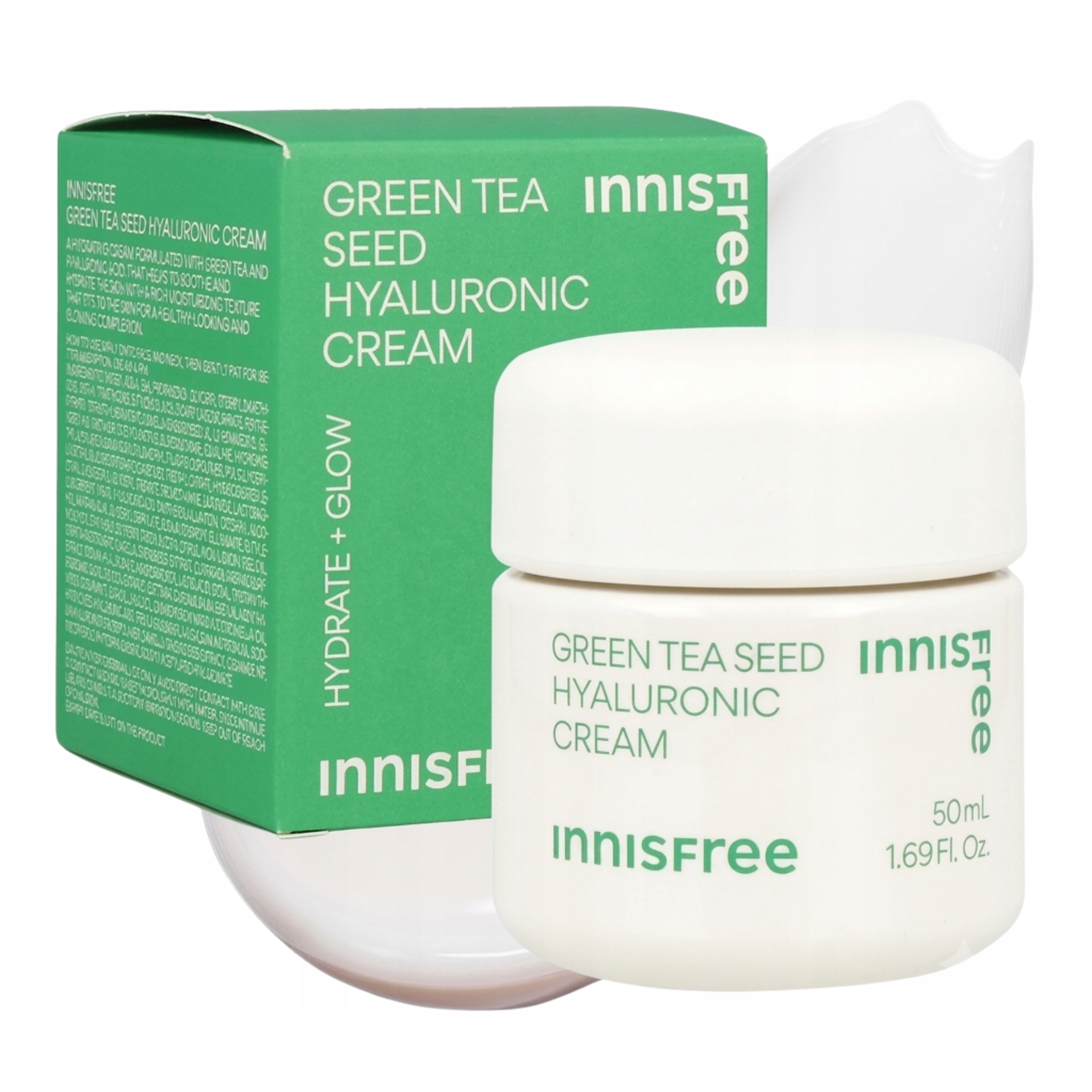Krem do twarzy Innisfree Green Tea Seed Hyaluronic Cream