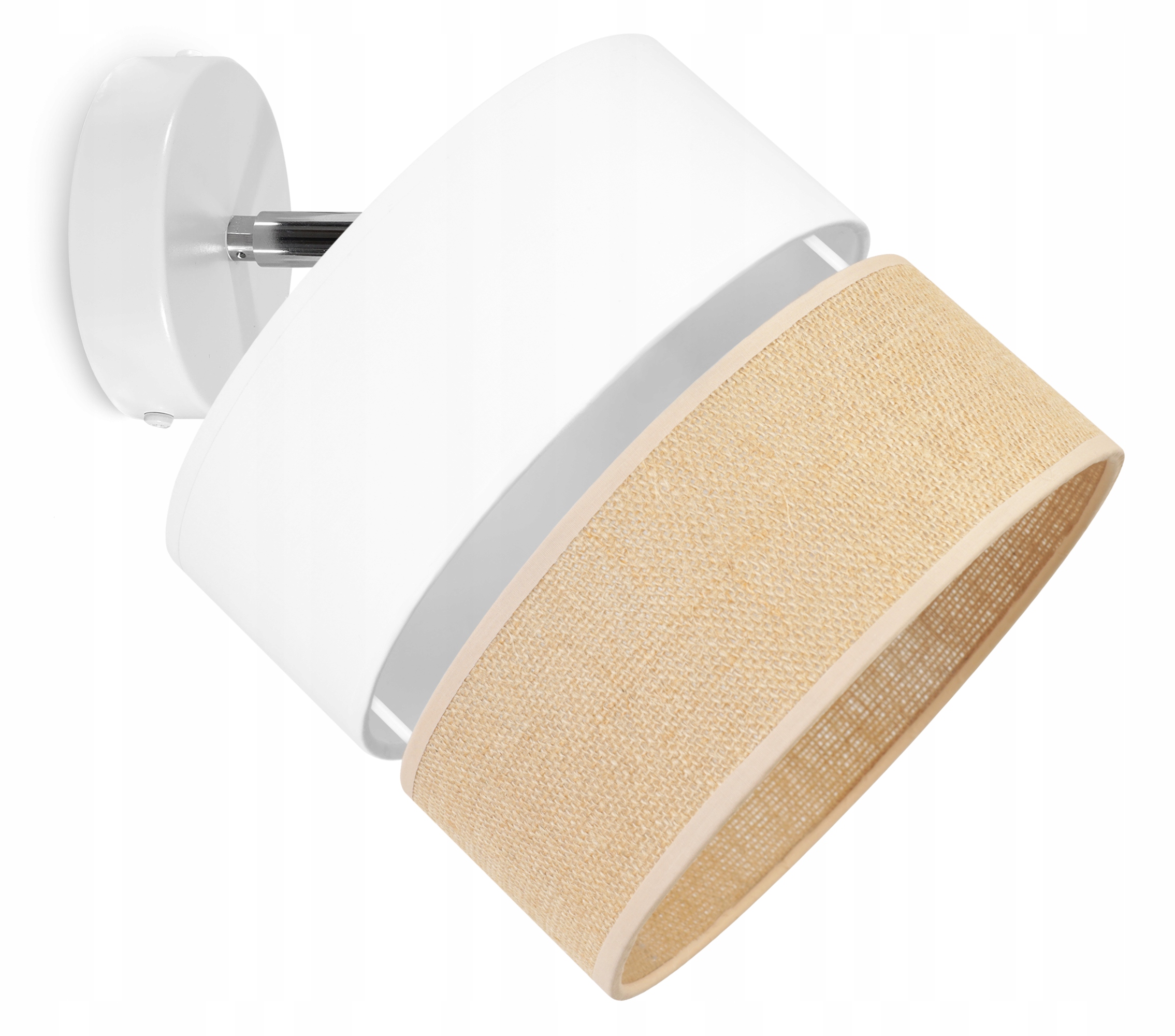 Stropní Svítidlo Stínidlo Juta 20 CM Bílé