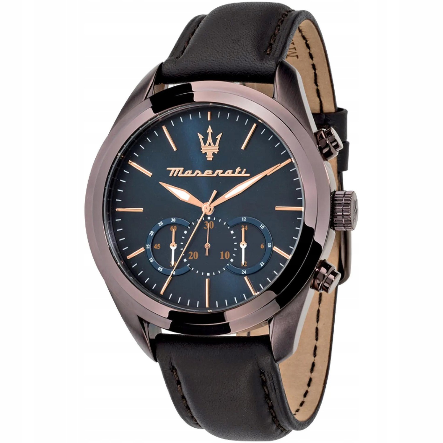 Pánské Hodinky Maserati R8871612008 hnědé