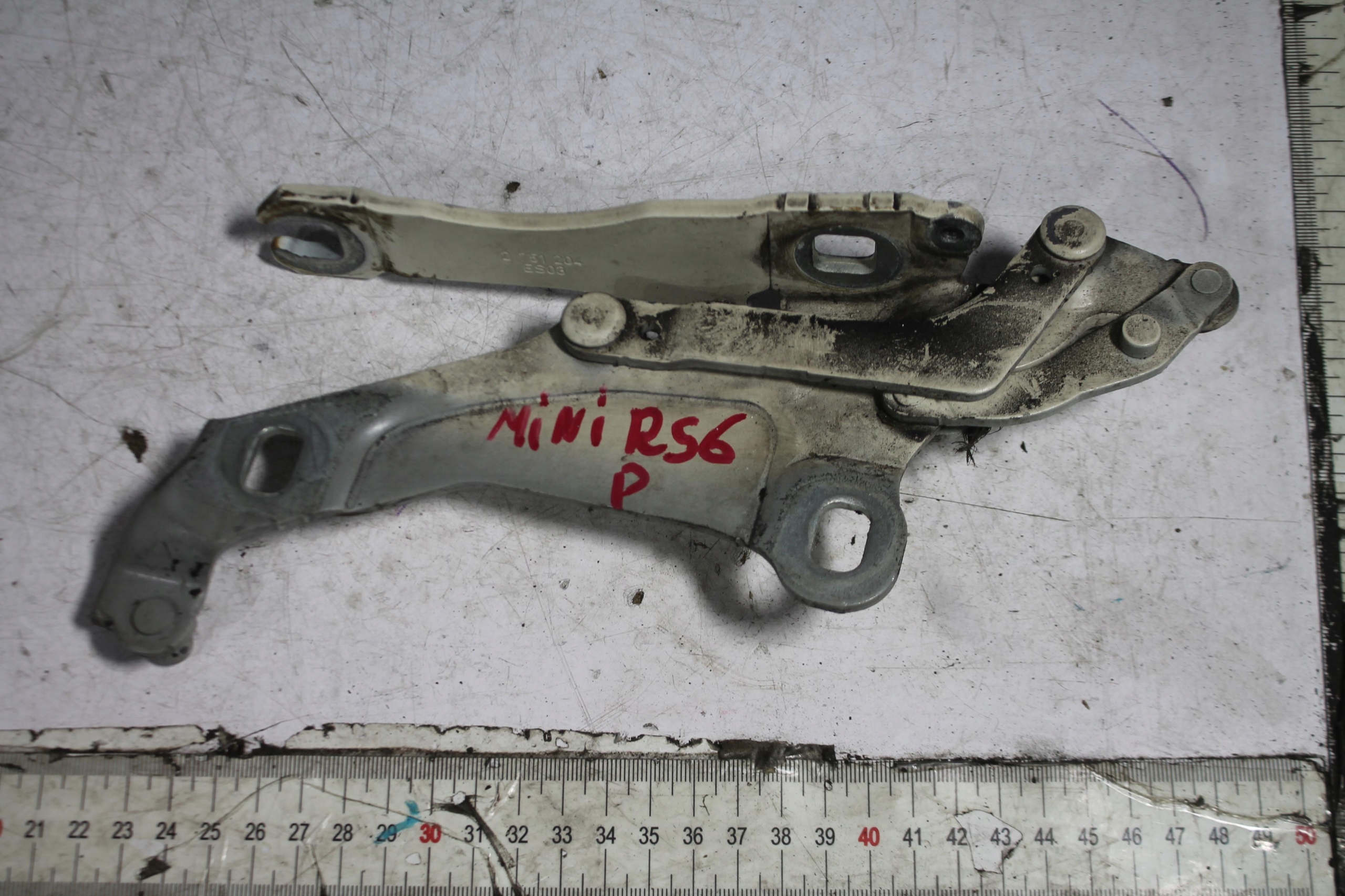 Cerniera Cerniere cofano KOMPLET MINI R56 delle ruote. 850 08