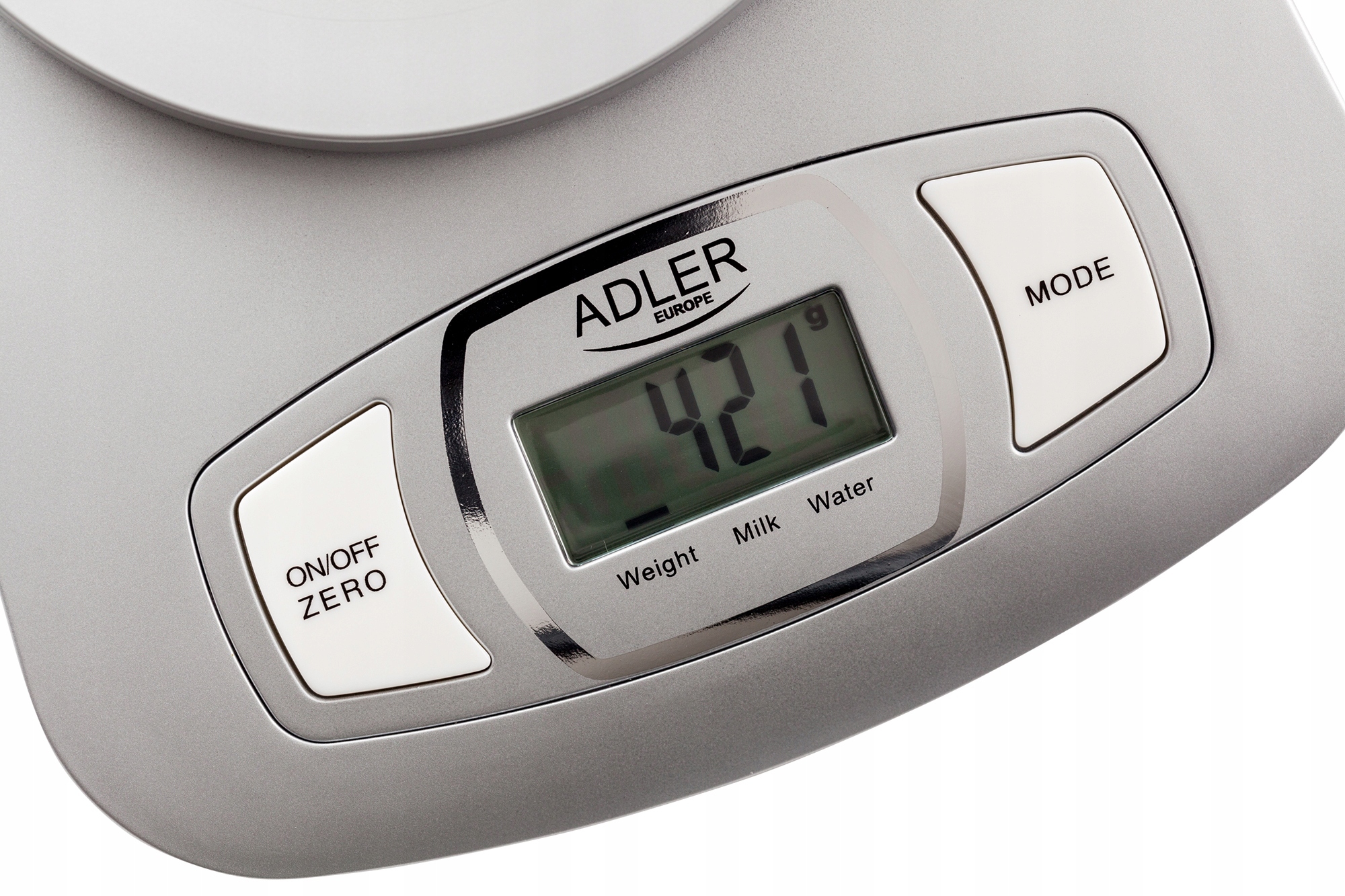 Waga kuchenna AD 3137 z misą, 5kg/1g, szara