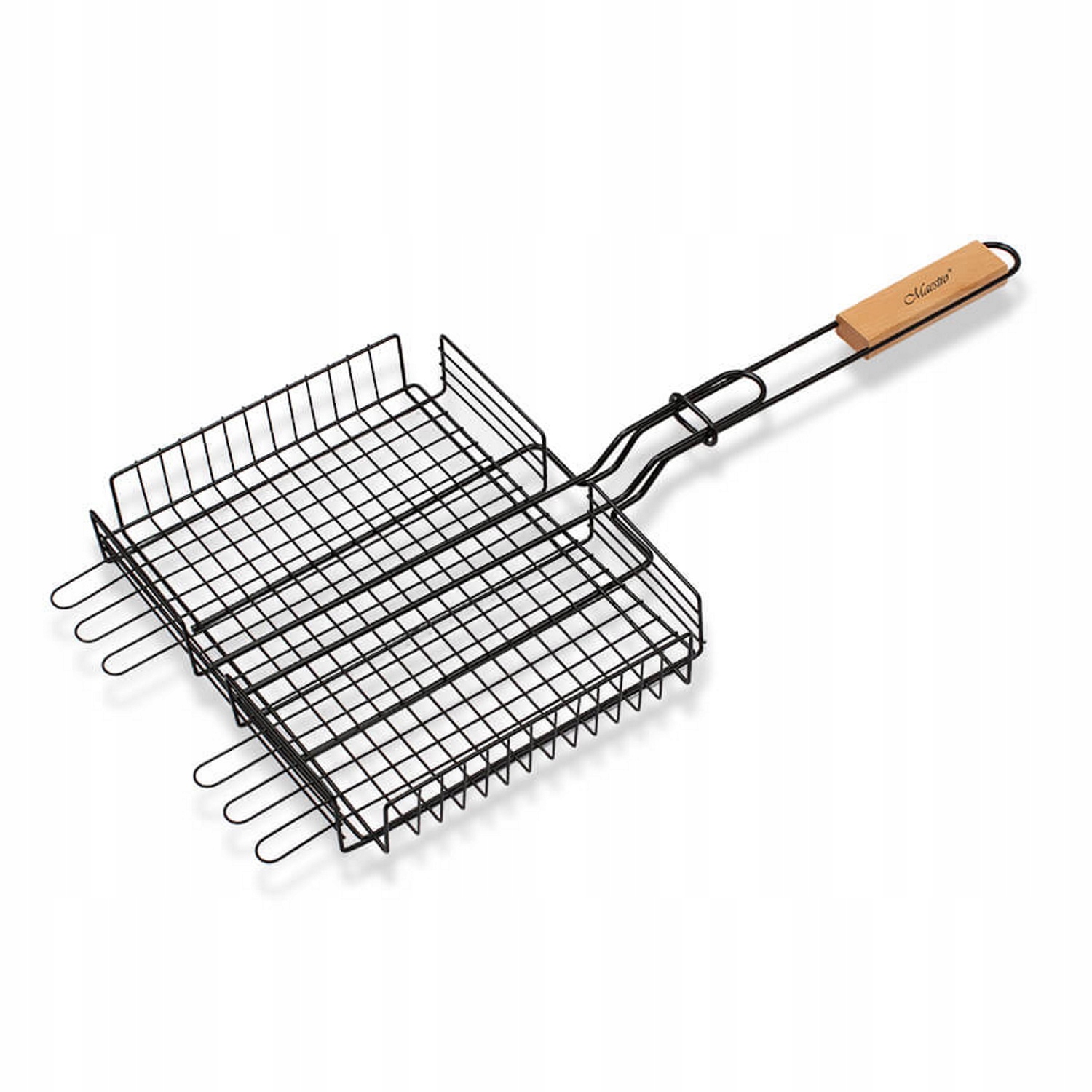 

Kratka grillowa 30x25cm ruszt regulowany z rączką