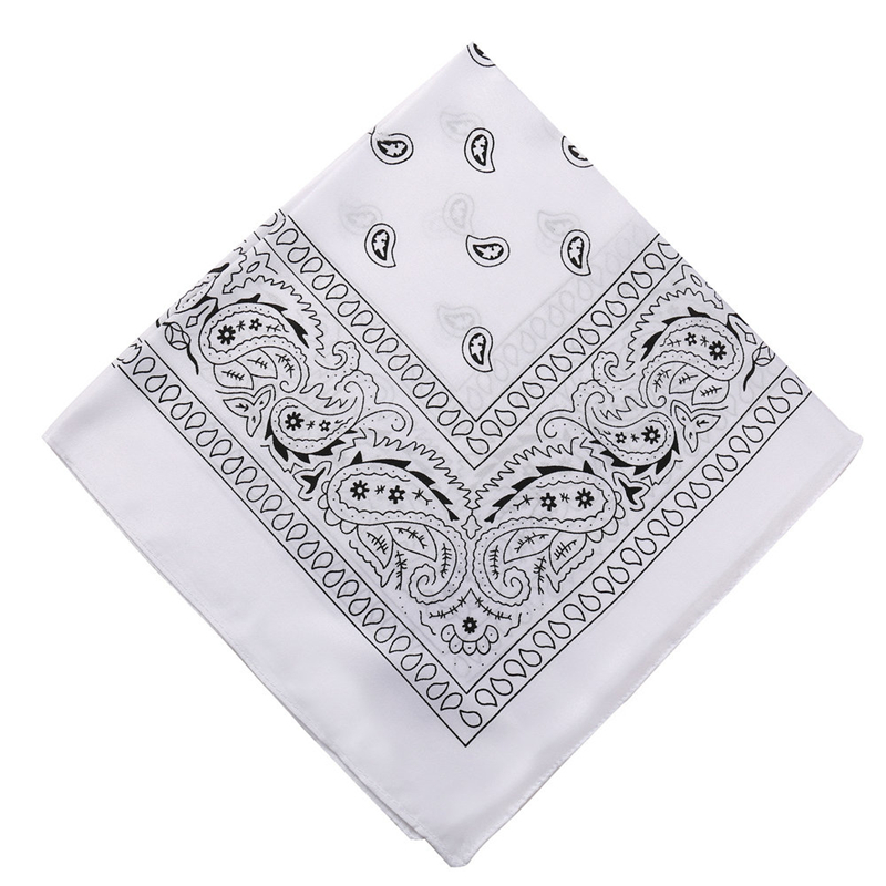 

Bandamka Bandana Chustka Chusta Bandama Biała