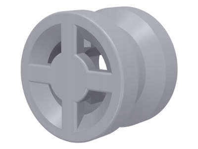 

Lego 4624 J szare (lbg) 8mm D. x 6mm felga Nowy 1s