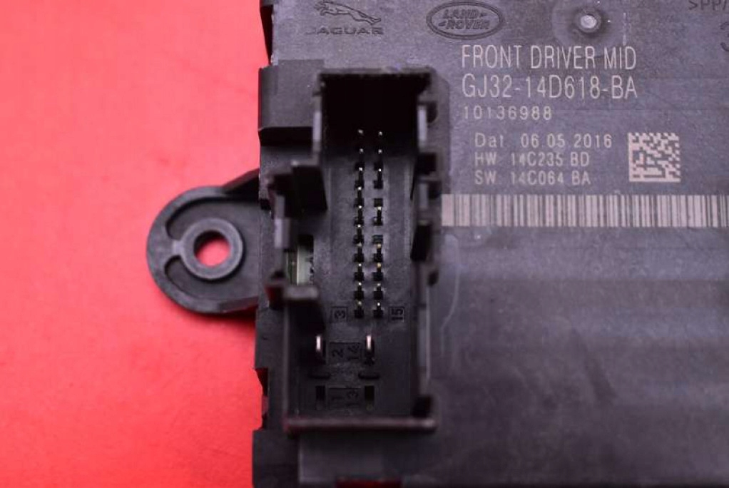 control unit module door left front GJ32-14D618-BA JAGUAR XE 3.0 V6 340 KM