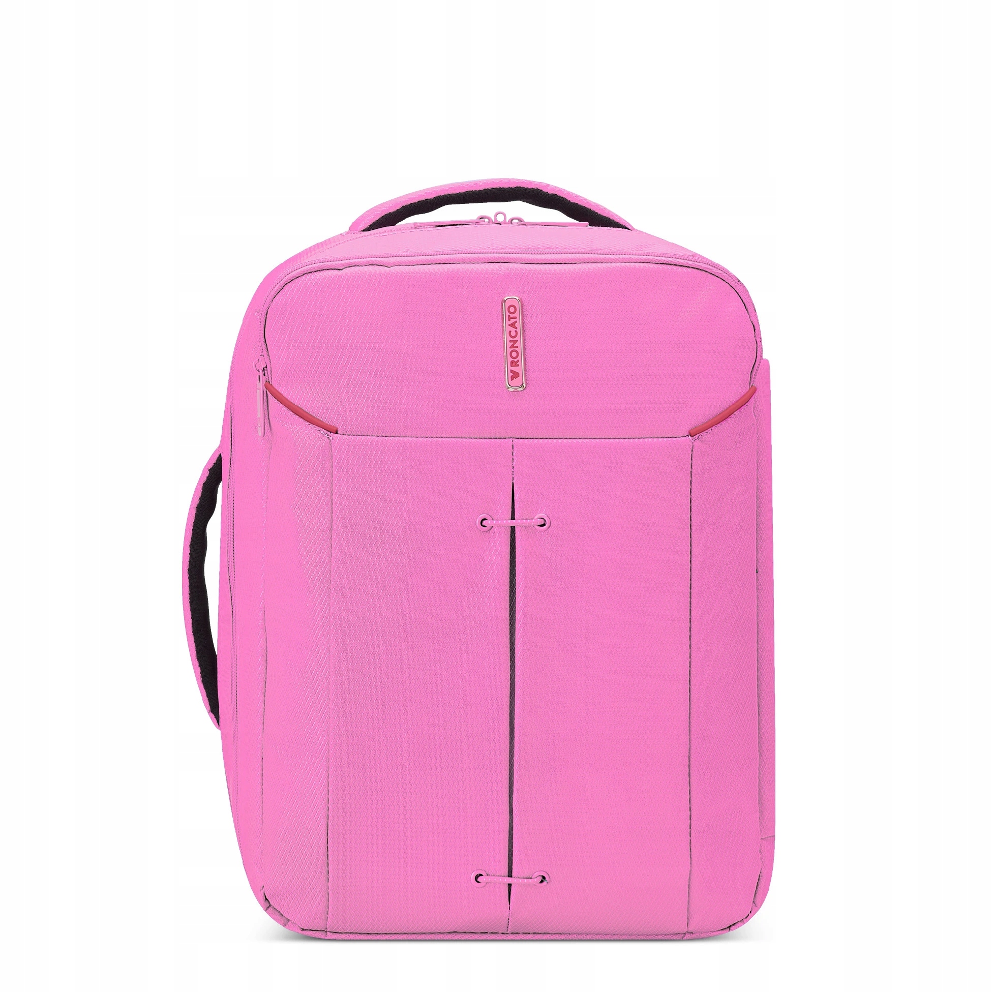Moderní batoh do letadla Roncato Ironik 24 L růžový 40x30x20 cm