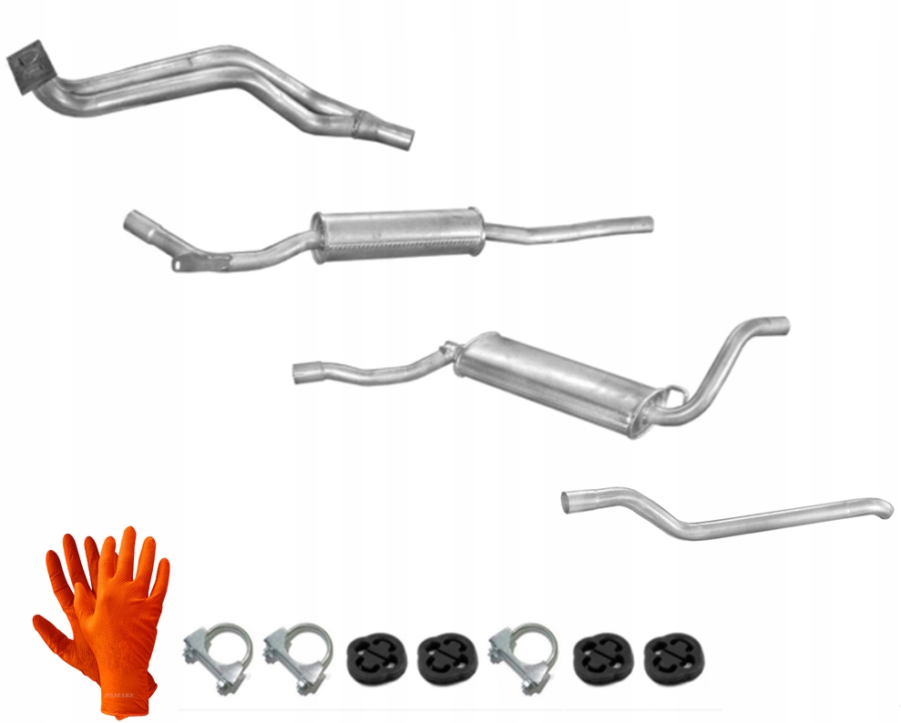 Audi 80 1.3 1.6 (1982-1984) Sedan Výfukový Systém